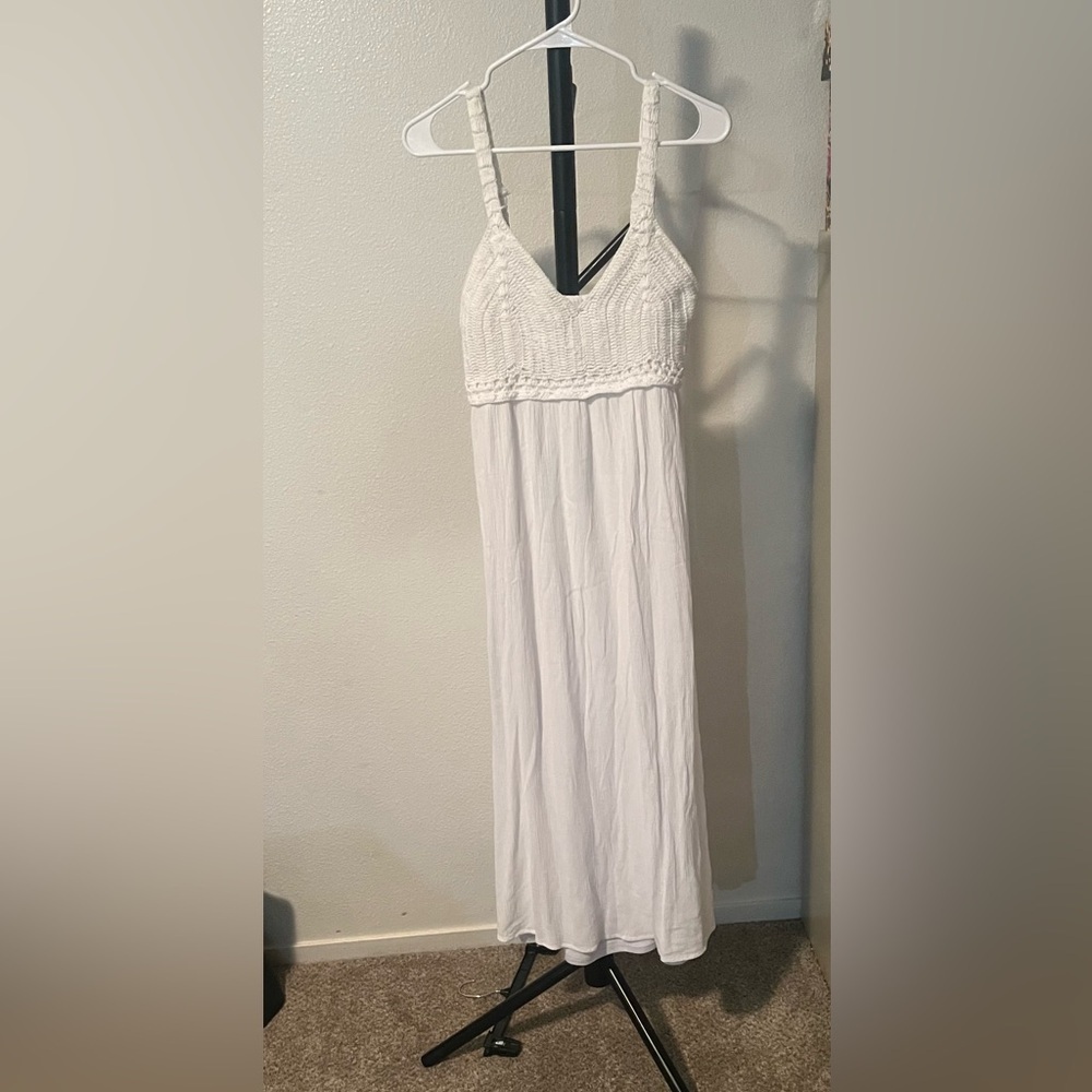 Sincerely Jules White Dress Crochet bodice